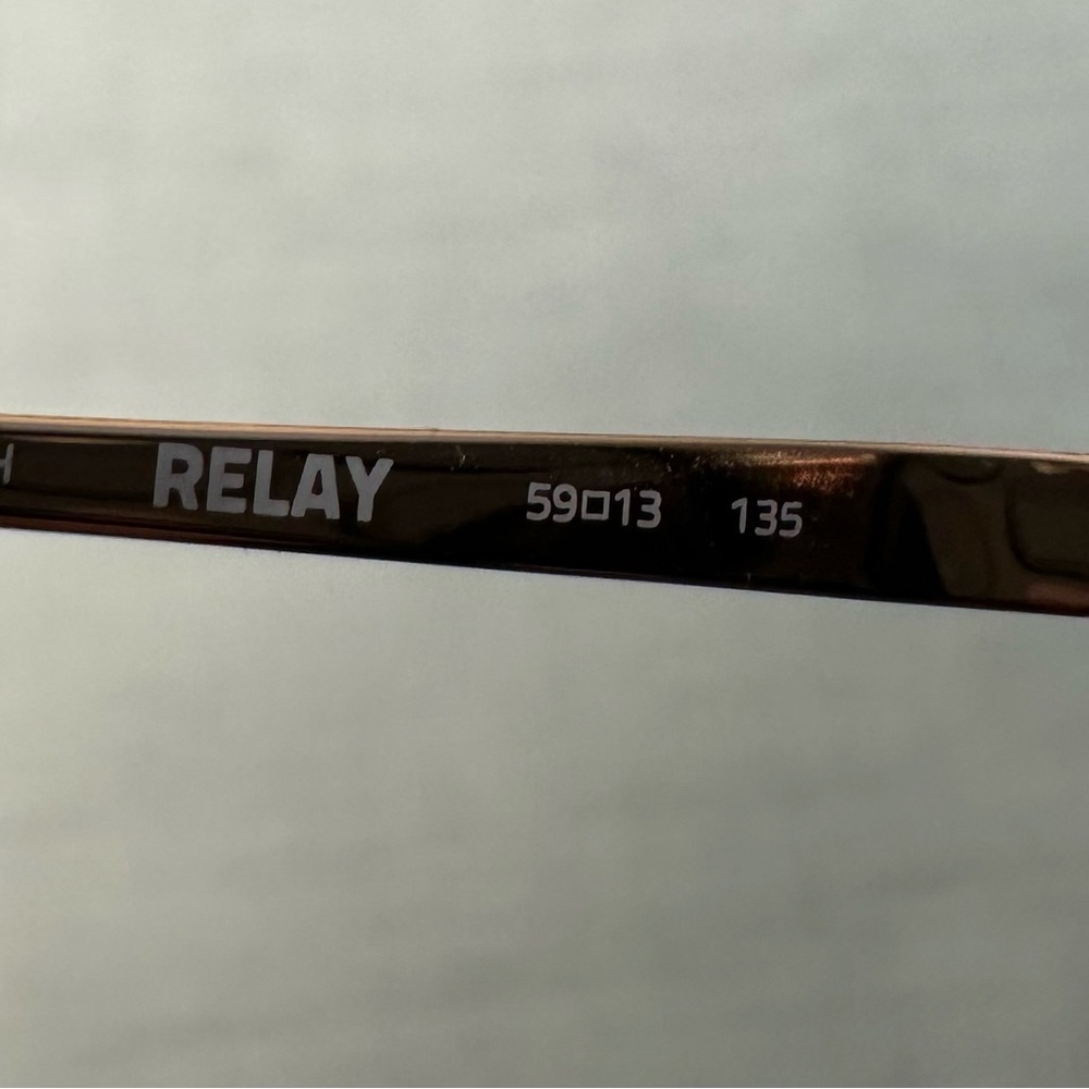 Rēvo Aviator Rose Gold Sunglasses with Bronze Lenses NWOT - Picture 8 of 10